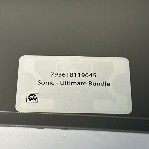 SEGA "SONIC THE HEDGEHOG ULTIMATE BUNDLE” Replacement Box Only-1 Piece-READ - Picture 6 of 8